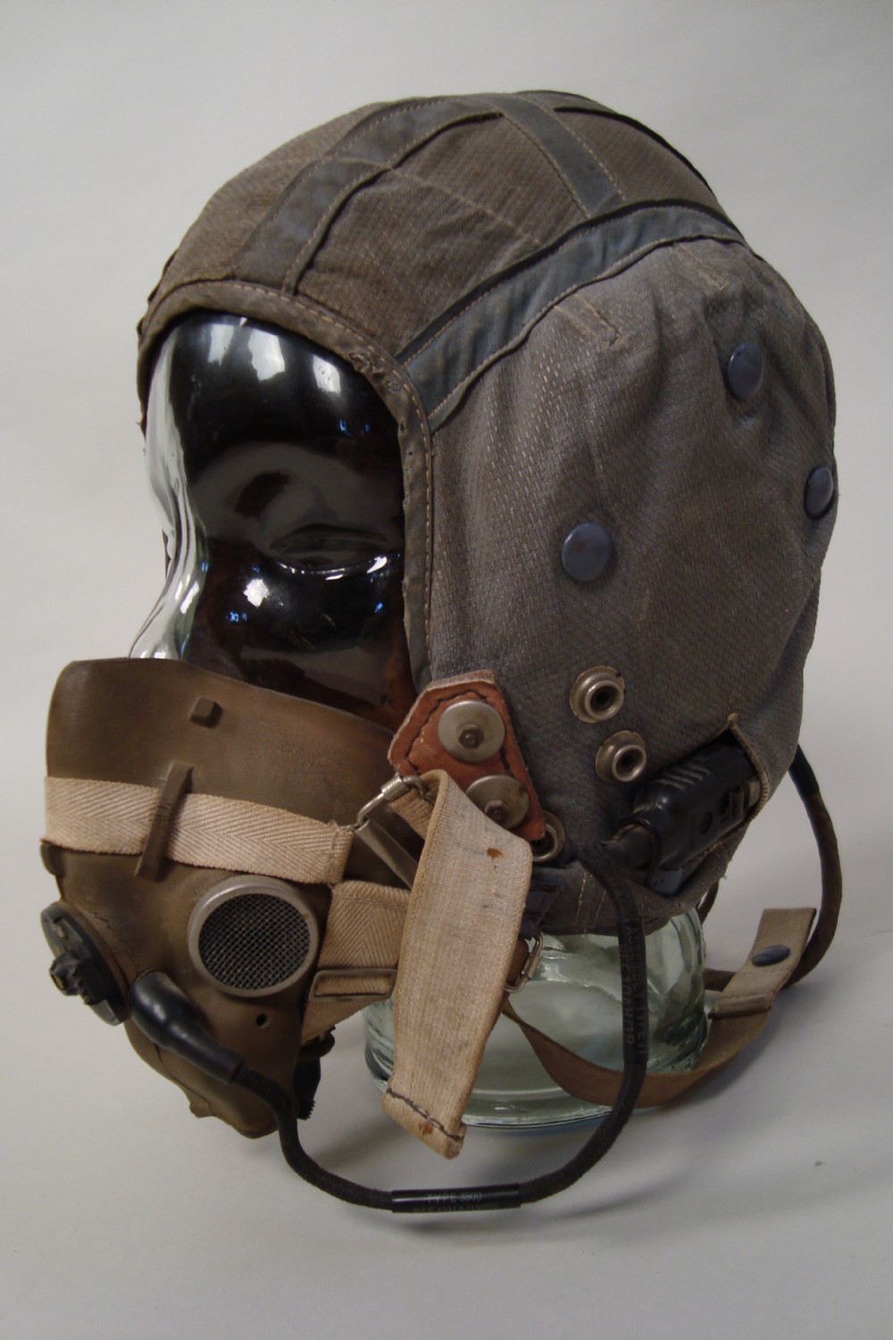 a vintage airmans mask