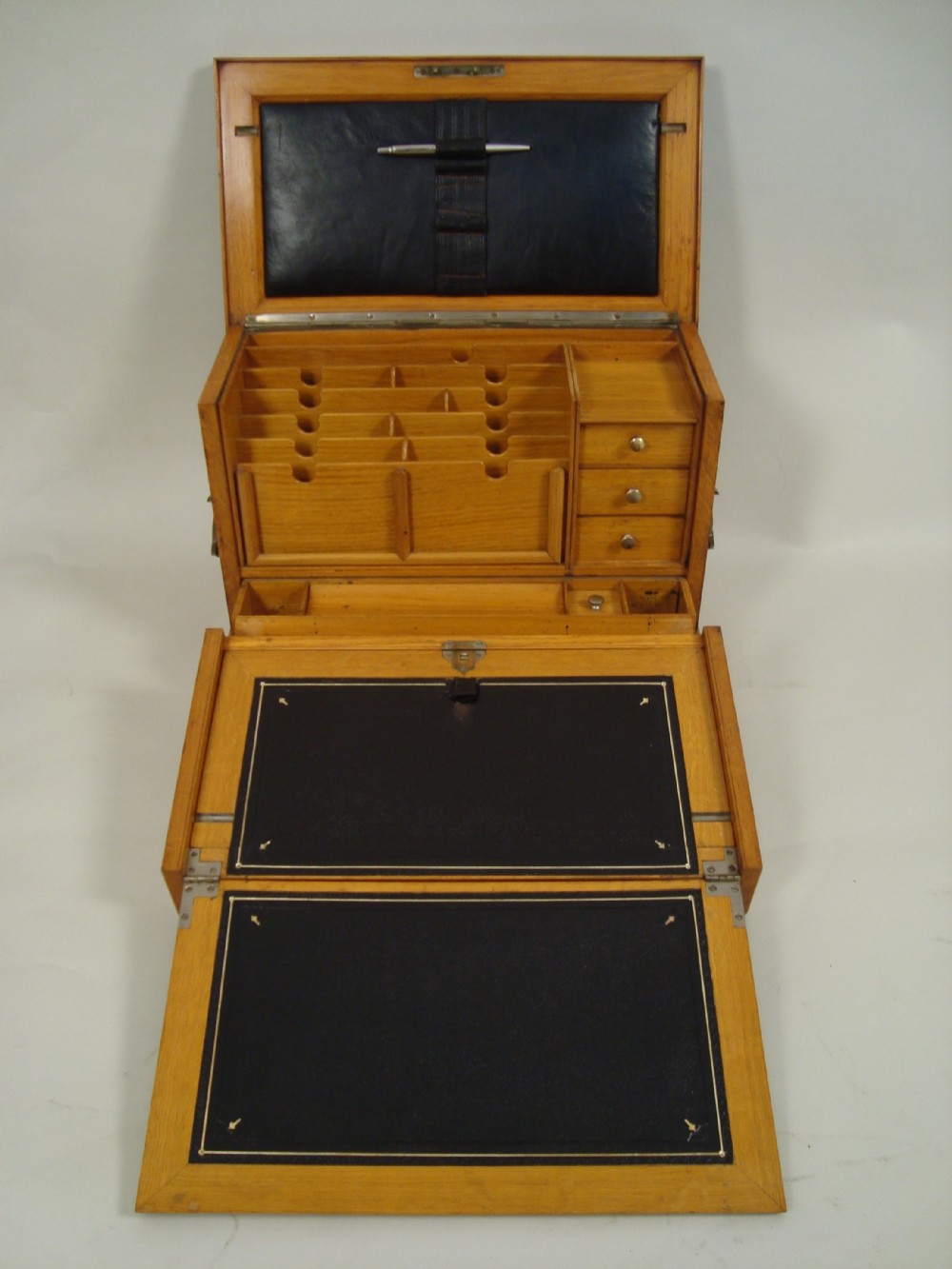 an exceptional victorian campaign stationary box