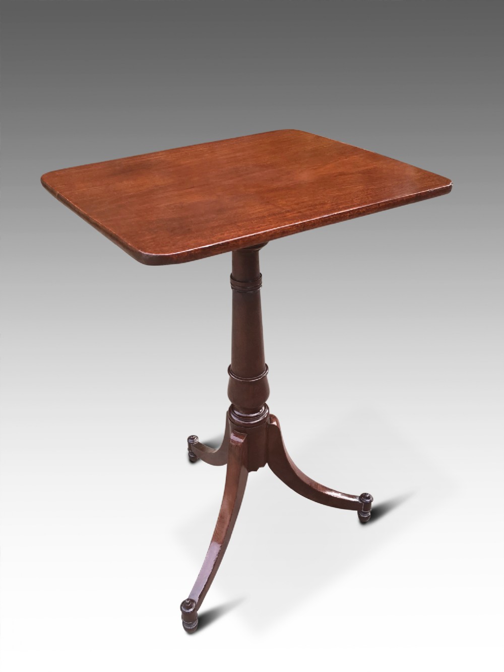 a handsome regency tripod table