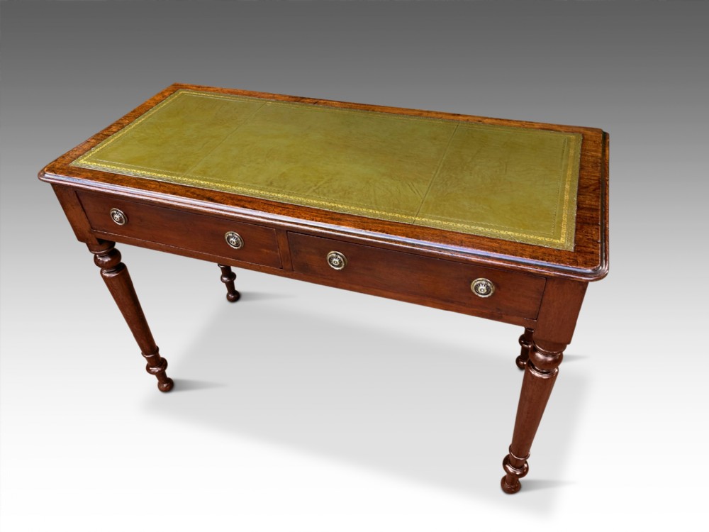 a handsome victorian writing table